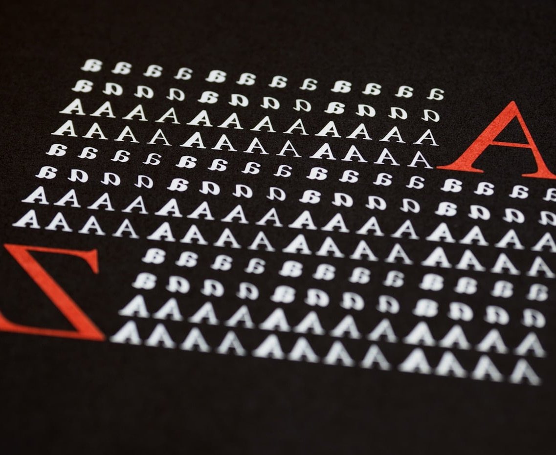font samples typography
